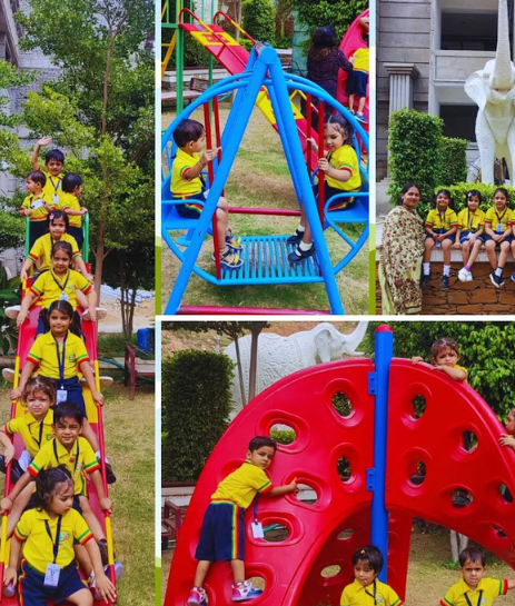 Children learning together at Brain Discovery Global School Ayodhya
